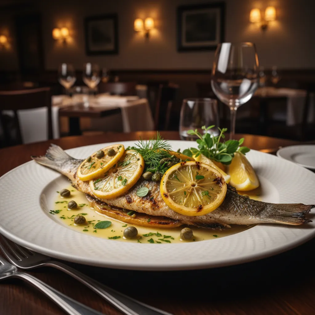 Branzino al Limone